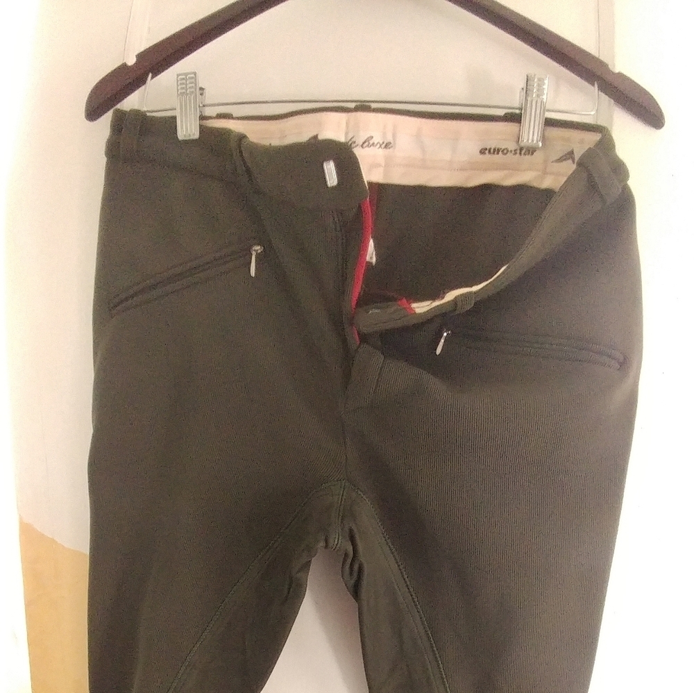 Euro-Star Breeches, Green, German size 48